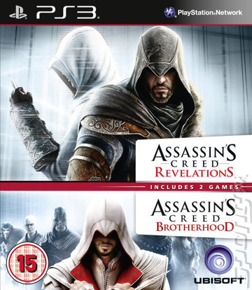 Assassin's Creed Double Pack: Assassin's Creed Brotherhood & Assassin's Creed Revelations - PS3 Cover & Box Art