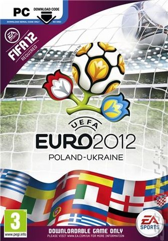 UEFA Euro 2012 - PC Cover & Box Art