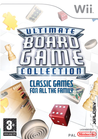 Ultimate Board Game Collection - Wii Cover & Box Art