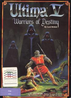 Ultima V: Warriors of Destiny - Amiga Cover & Box Art