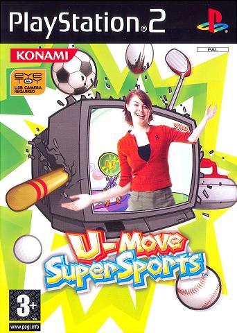 U-Move Super Sports - PS2 Cover & Box Art