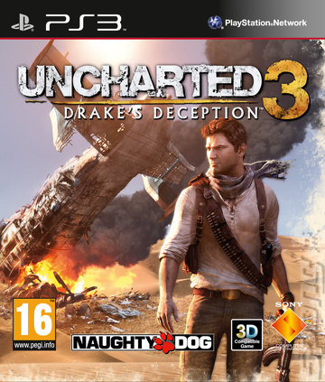 Uncharted 3: Drake's Deception - PS3 Cover & Box Art
