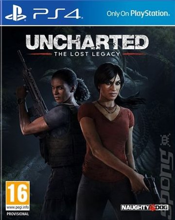 Uncharted: The Lost Legacy - PS4 Cover & Box Art