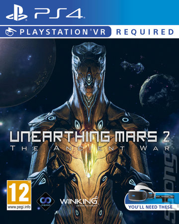 Unearthing Mars 2: The Ancient War - PS4 Cover & Box Art