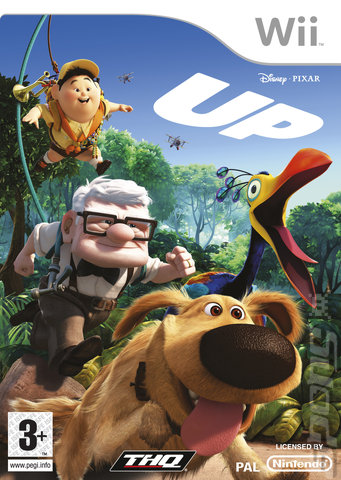 Disney Pixar: Up - Wii Cover & Box Art