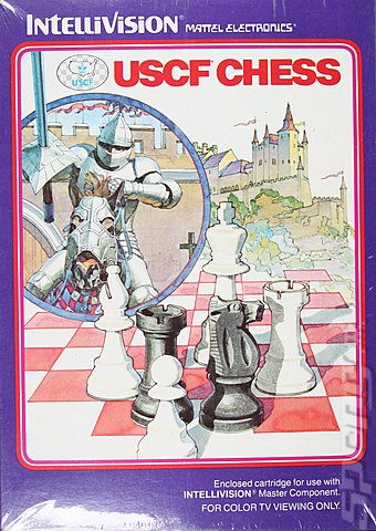 USCF Chess - Intellivision Cover & Box Art