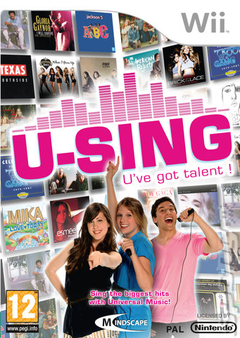U-Sing - Wii Cover & Box Art