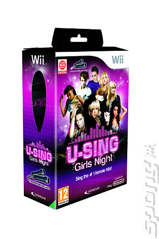 U-Sing: Girls Night - Wii Cover & Box Art