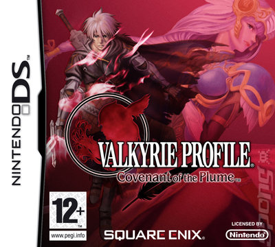 Valkyrie Profile: Covenant of the Plume - DS/DSi Cover & Box Art