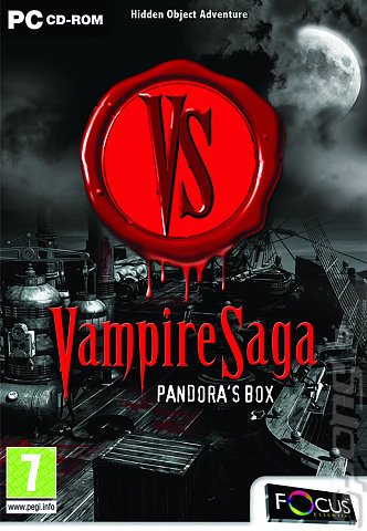 Vampire Saga: Pandora's Box - PC Cover & Box Art