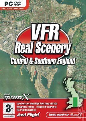 VFR Real Scenery: Central & South England - PC Cover & Box Art