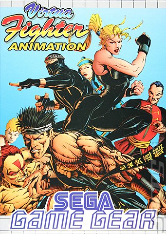 Virtua Fighter Animation - Game Gear Cover & Box Art