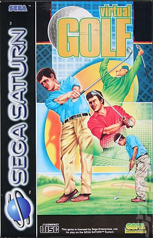 Virtual Golf - Saturn Cover & Box Art
