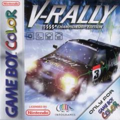 V-Rally - Game Boy Color Cover & Box Art