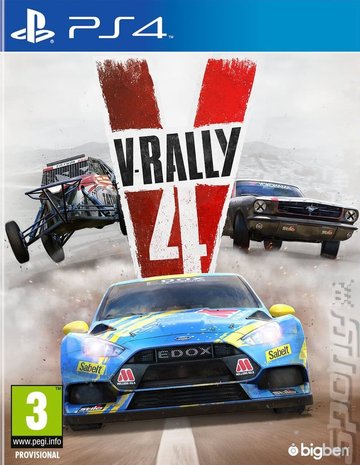 V-Rally 4 - PS4 Cover & Box Art