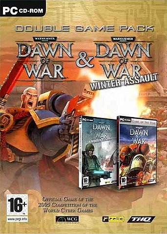 Warhammer 40,000 Dawn of War & Warhammer 40,000 Dawn of War: Winter Assault Double Game Pack - PC Cover & Box Art