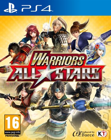 Warriors All Stars - PS4 Cover & Box Art