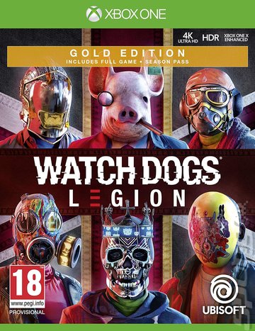 Watch Dogs Legion - Xbox One Cover & Box Art