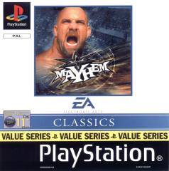 WCW Mayhem - PlayStation Cover & Box Art