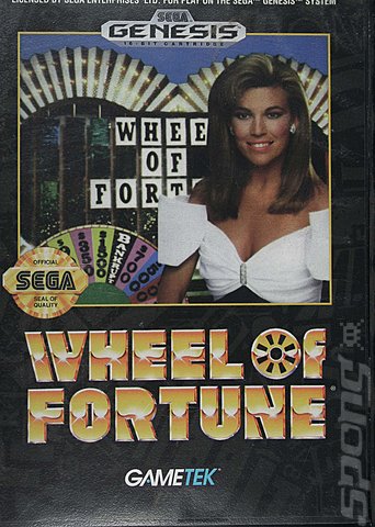 Wheel of Fortune - Sega Megadrive Cover & Box Art