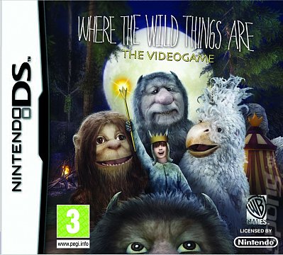 Where the Wild Things Are - DS/DSi Cover & Box Art