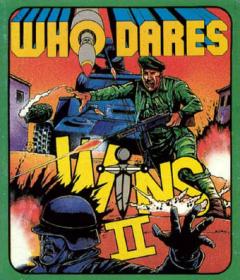 Who Dares Wins II - C64 Cover & Box Art