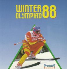Winter Olympiad 88 - Amiga Cover & Box Art