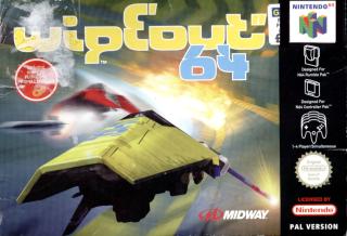Wipeout 64 - N64 Cover & Box Art