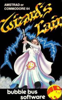 Wizard's Lair - C64 Cover & Box Art