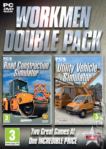Workman Double Pack: Road Construction & Utility Vehicle Simulator  - PC Cover & Box Art