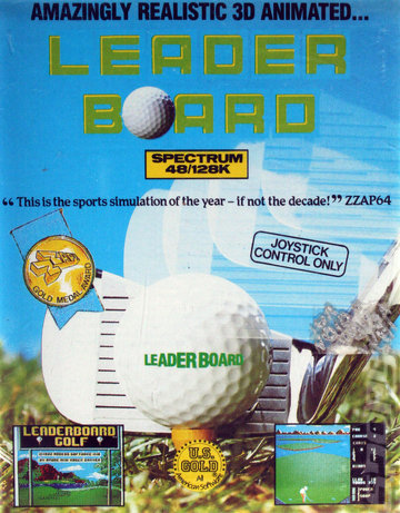 Leader Board - Spectrum 48K Cover & Box Art