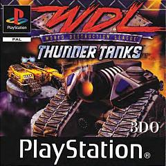 World Destruction League: Thunder Tanks - PlayStation Cover & Box Art