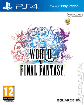 World of Final Fantasy - PS4 Cover & Box Art