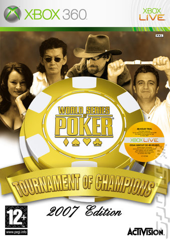 World Series of Poker: Tournament of Champions 2007 Edition - Xbox 360 Cover & Box Art