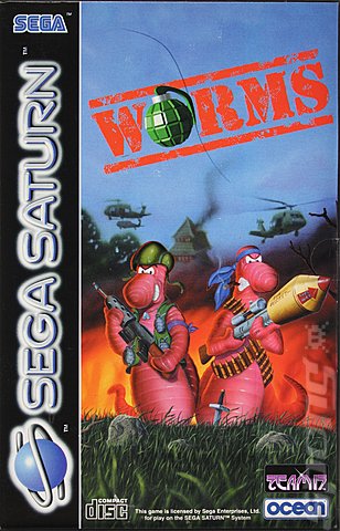 Worms - Saturn Cover & Box Art