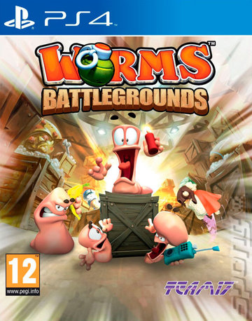 Worms: Battlegrounds - PS4 Cover & Box Art
