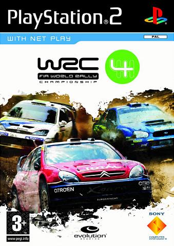 WRC 4 - PS2 Cover & Box Art