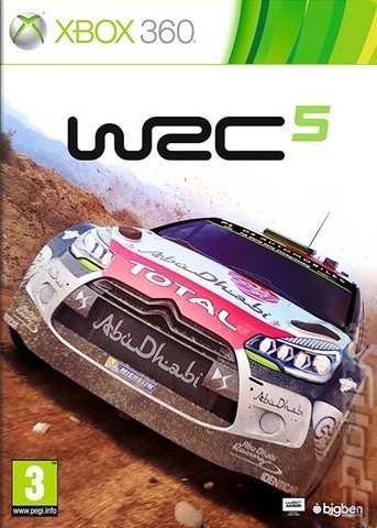 WRC 5 - Xbox 360 Cover & Box Art