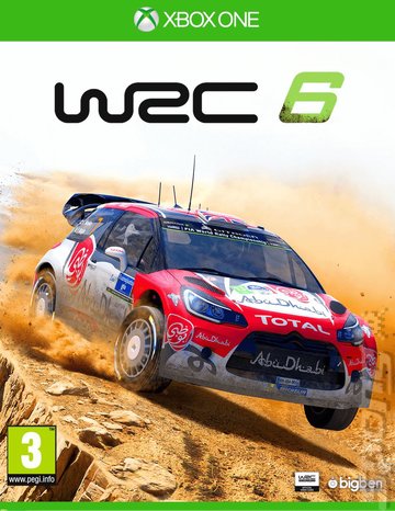 WRC 6 - Xbox One Cover & Box Art