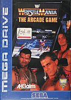 WWF Wrestlemania: The Arcade Game - Sega Megadrive Cover & Box Art