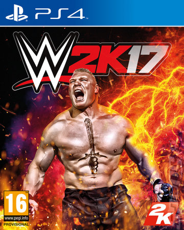 WWE 2K17 - PS4 Cover & Box Art