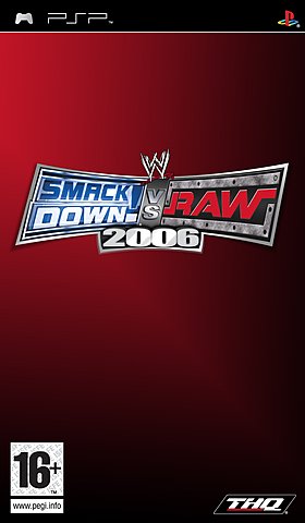 WWE SmackDown! Vs. RAW 2006 - PSP Cover & Box Art