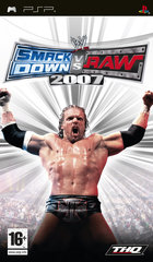 WWE Smackdown! Vs. RAW 2007 - PSP Cover & Box Art