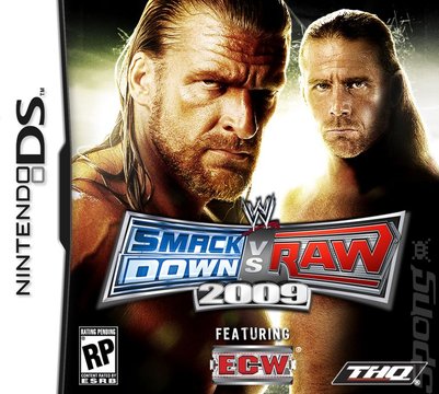 WWE SmackDown Vs. RAW 2009 - DS/DSi Cover & Box Art