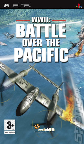 WWII: Battle Over the Pacific - PSP Cover & Box Art