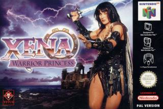 Xena Warrior Princess - N64 Cover & Box Art