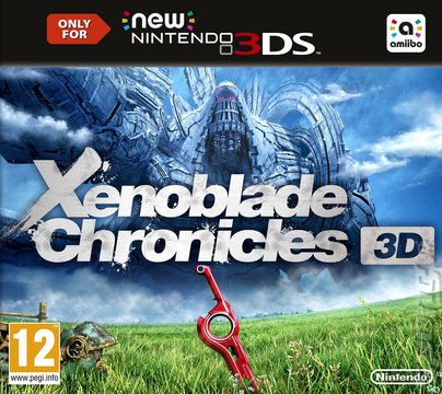 Xenoblade Chronicles - New 3DS Cover & Box Art