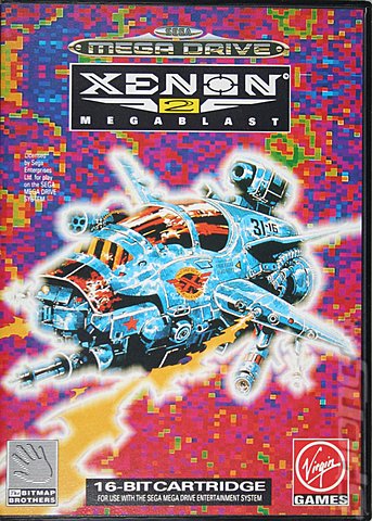 Xenon 2: Megablast - Sega Megadrive Cover & Box Art