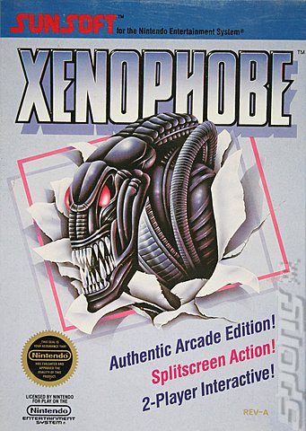 Xenophobe - NES Cover & Box Art