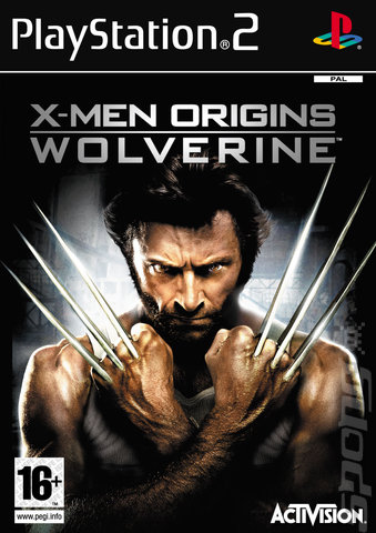 X-Men Origins: Wolverine - PS2 Cover & Box Art